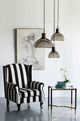 A & B Home Black Small Netted Chandelier-4