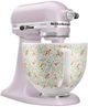 KitchenAid® 5 Quart Wildflower Stand Mixer Ceramic Bowl-4