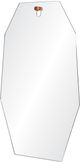 Renwil® Apse All Glass Wall Mirror-1