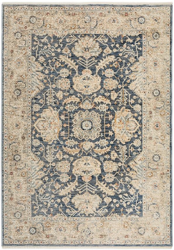 Dalyn™ Rug Company Bergama Navy 5'x8' Style 2 Area Rug-0