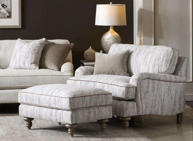 Magnussen Home® Christi Oyster Accent Ottoman-1
