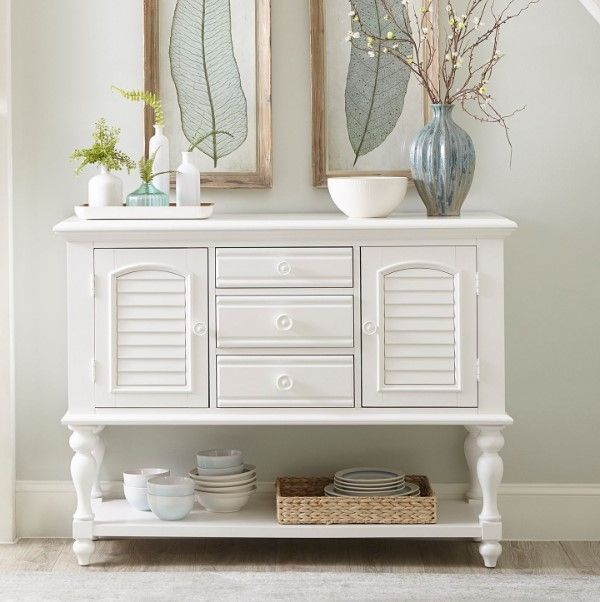 Liberty Furniture Summer House Oyster White Dining Server-1