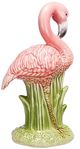 A & B Home Green/Pink Tallahassee Flamingo Accent-1