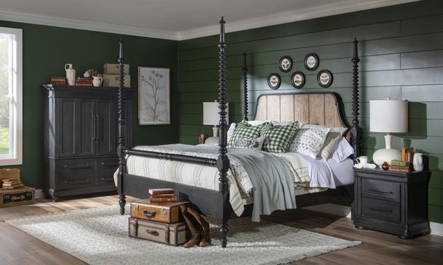 Legacy Classic Vintage Market Kettle Black Armoire-4