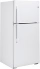 GE® 30" 19.1 Cu. Ft. White Top Freezer Refrigerator-4