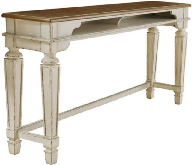 Signature Design by Ashley® Realyn 5-Piece Two-Tone Counter Height Dining Table Set-1