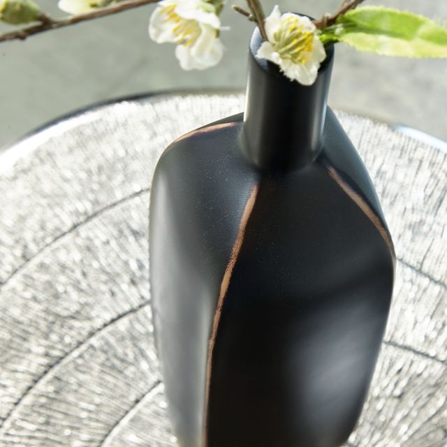 Signature Design by Ashley® Rhaveney Black 15.75" Vase-3