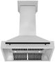 ZLINE Autograph Edition 36" White Matte Wall Mounted Range Hood-4