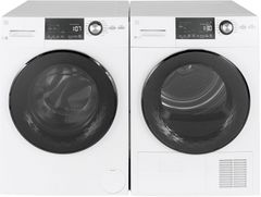 GE® White Front Load Laundry Pair