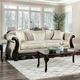 Furniture of America® Newdale 2-Piece Ivory Sofa and Loveseat-2