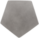 Moe's Home Collection Gem Grey Concrete Outdoor Stool-2
