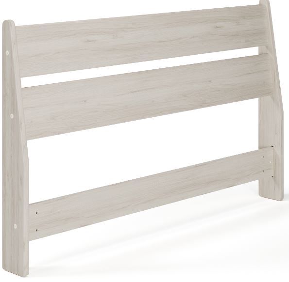 Signature Design by Ashley® Socalle 4-Piece Natural Full Panel Headboard Bed Set-1