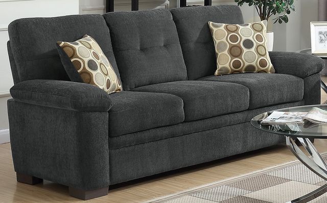 Coaster® Fairbairn 3-Piece Charcoal Stationary Seating Set-2