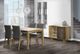 Tomali KASA Natural/Slate 52" Rectangular Dining Table with Two Extension Leaves-1