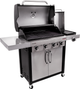 Char-Broil® Signature Series™ 4-Burner Black with Stainless Steel Freestanding Natural Gas Grill-1
