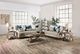 Furniture of America® Catarina Beige Loveseat-1