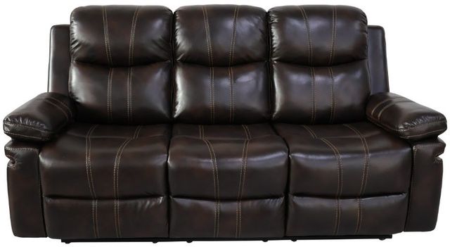 New Classic® Home Furnishings Kellen Brown Manual Reclining Sofa-2