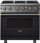 Viking® 5 Series 36" Onyx Pro Style Gas Range-0