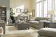 Benchcraft® Dramatic Granite Sofa-2