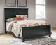 Signature Design by Ashley® Lanolee Black Full Panel Bed-0