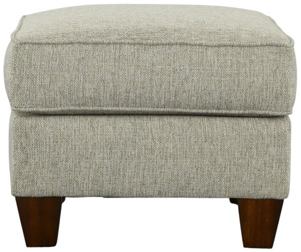 Flexsteel® Dana Light Gray Ottoman-2