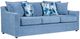 New Classic® Home Furnishings Sylvie Slate Blue Sofa-0