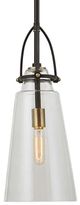 Uttermost® Saugus Antique Brass/Black 1-Light Pendant-3