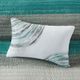 Olliix by Madison Park Essentials Saben Aqua King Complete Reversible Coverlet and Cotton Sheet Set-5