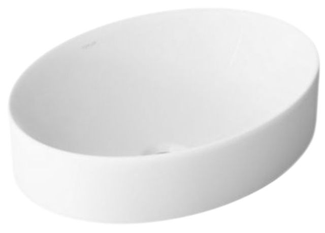 Kohler Vox® White 20" Oval Vessel Bathroom Sink-0