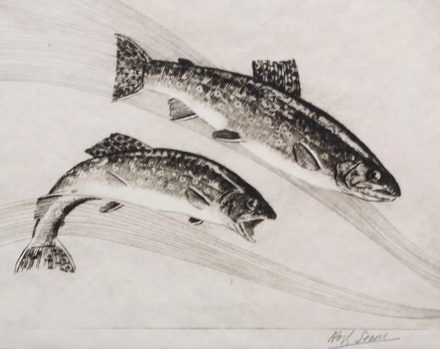 Stylecraft Trout Wall Art-1