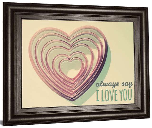 Classy Living Layered Heart Whimsy Wall Art-2