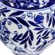 A & B Home Blue/White 9" Vase-3