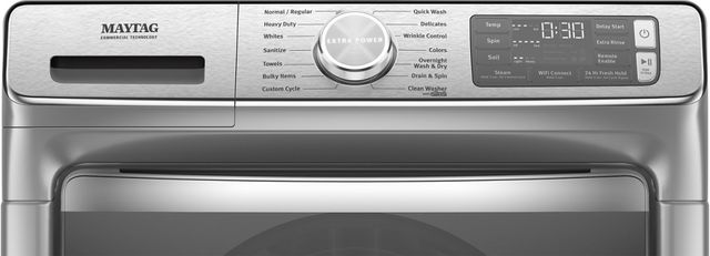 Maytag® 5.0 Cu. Ft. Metallic Slate Front Load Washer-6