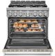 KitchenAid® 36" Milkshake Smart Commercial-Style Gas Range-4