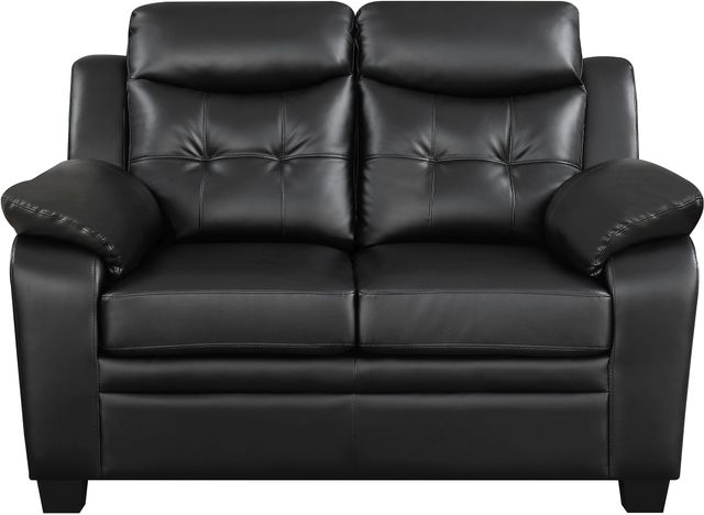Coaster® Finley 3-Piece Black Stationary Seating Set-2