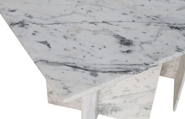 Meridian Furniture Verona White 78" Dining Table-3