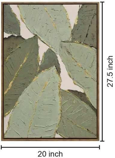 Classy Living Radiant Verdant Essence II Wall Art-2