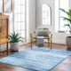 Surya Hera Blue 4'x6' Area Rug-5