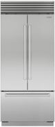 Sub-Zero® Classic Series 36" 20.5 Cu. Ft. Stainless Steel French Door Refrigerator-0