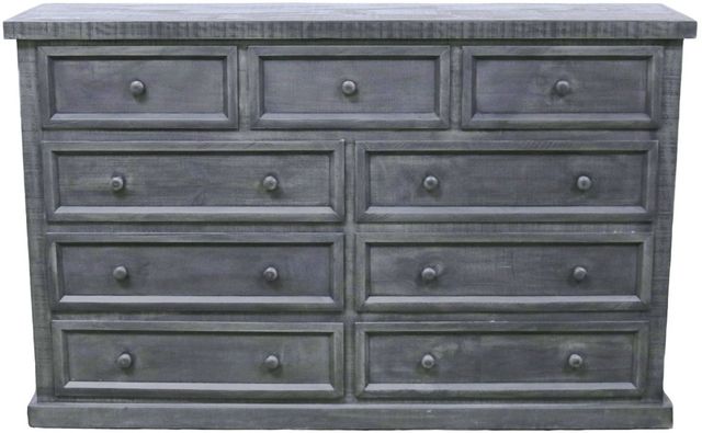 Million Dollar Rustic High Cotton Gray Dresser-0