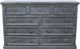 Million Dollar Rustic High Cotton Gray Dresser-0