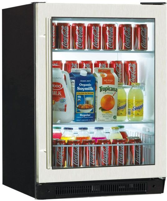Haier 24" Stainless Steel Beverage Center