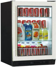 Haier 24" Stainless Steel Beverage Center