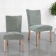 Nest Home Collections Sasha Forest Green/Gray Wash Dining Chair-1