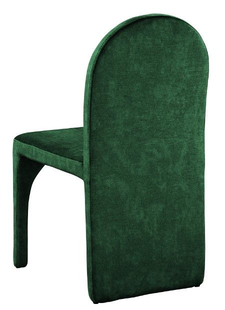 Meridian Furniture Summer Green Velvet Dining Side Chair-3