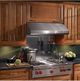 Broan Elite E64000 Series 36" Stainless Steel Under Cabinet Wall Ventilation-0