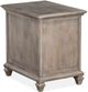 Magnussen Home® Lancaster Dovetail Grey Chairside End Table-4