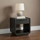 Coaster® Leandro Burnished Black End Table-1