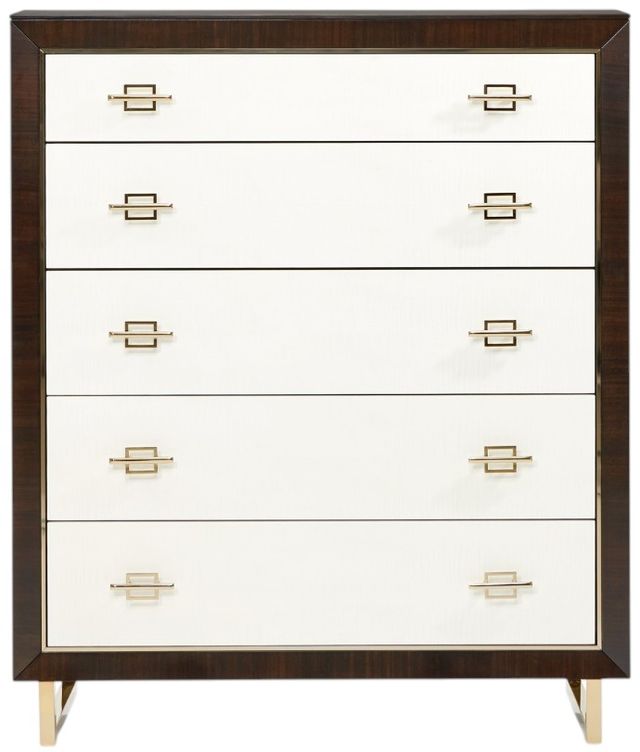 Michael Amini® Belmont Place Espresso Media Cabinet-2