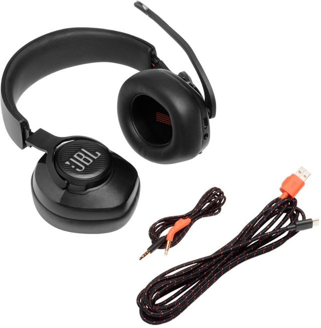 JBL Quantum 400 Black Wired Over-Ear Gaming Headphones with Mic-10